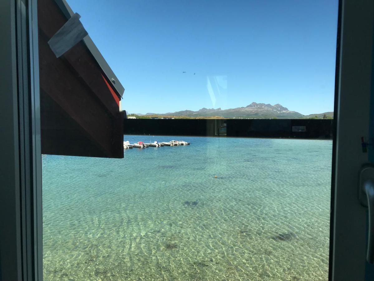 Nappstraumen Seafront Cabin ليكنيز المظهر الخارجي الصورة