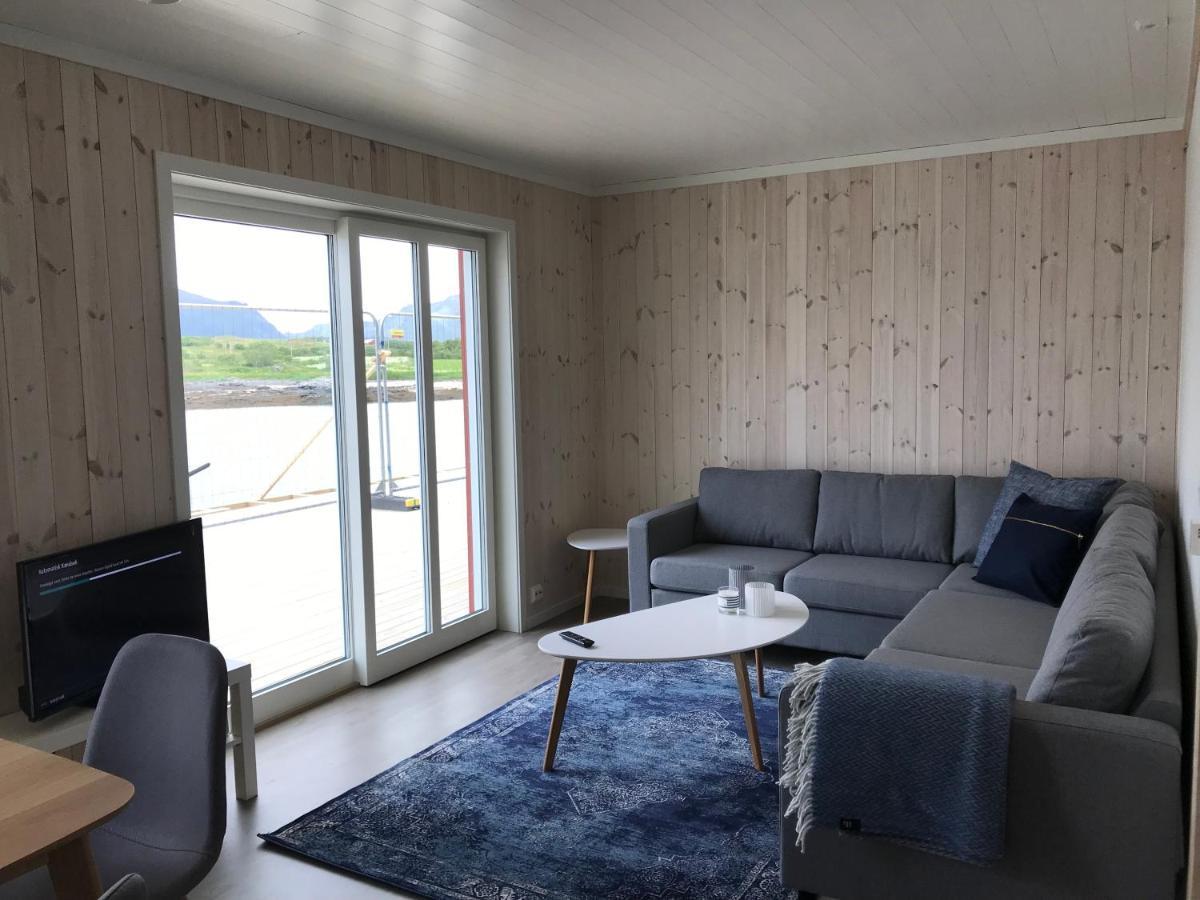 Nappstraumen Seafront Cabin ليكنيز المظهر الخارجي الصورة