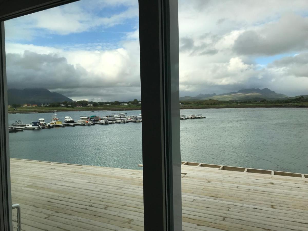 Nappstraumen Seafront Cabin ليكنيز المظهر الخارجي الصورة