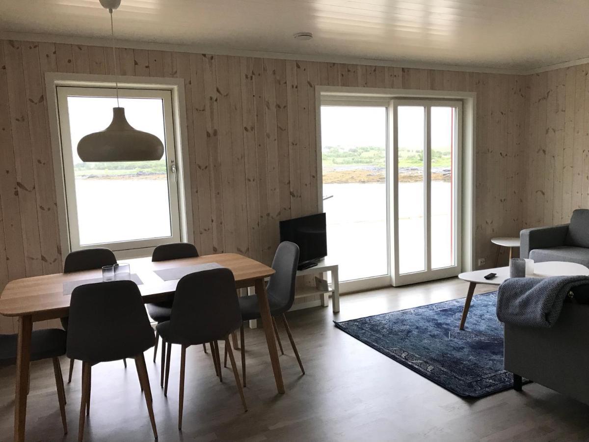 Nappstraumen Seafront Cabin ليكنيز المظهر الخارجي الصورة