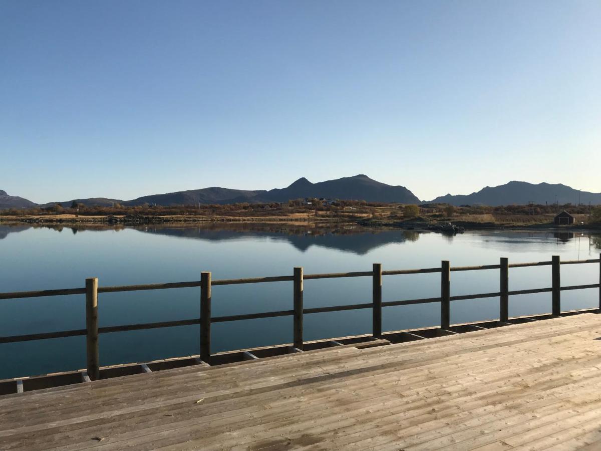 Nappstraumen Seafront Cabin ليكنيز المظهر الخارجي الصورة